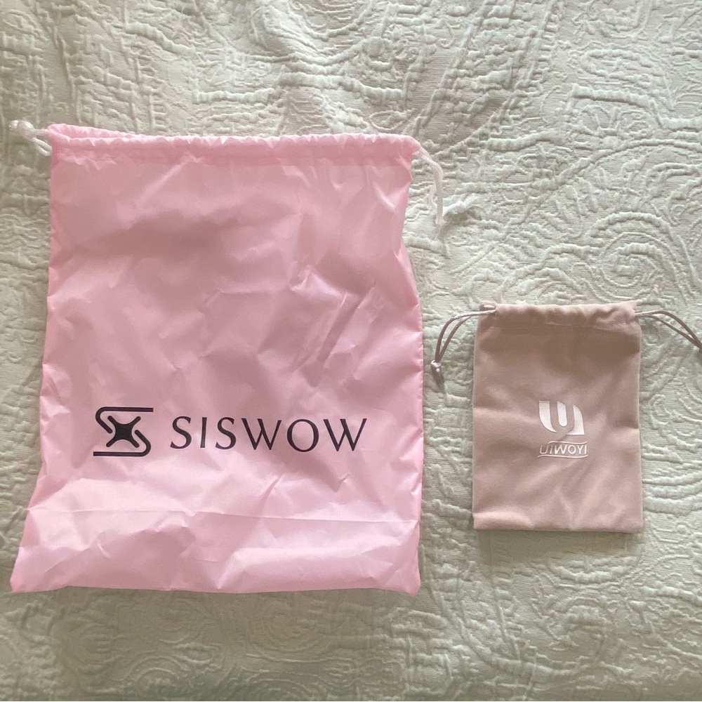 2 Drawstring Storage Bags